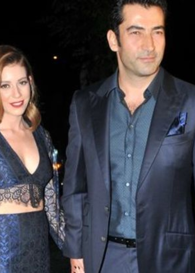 كينان وسينام خلال هروبهم من عدسات المصورين 