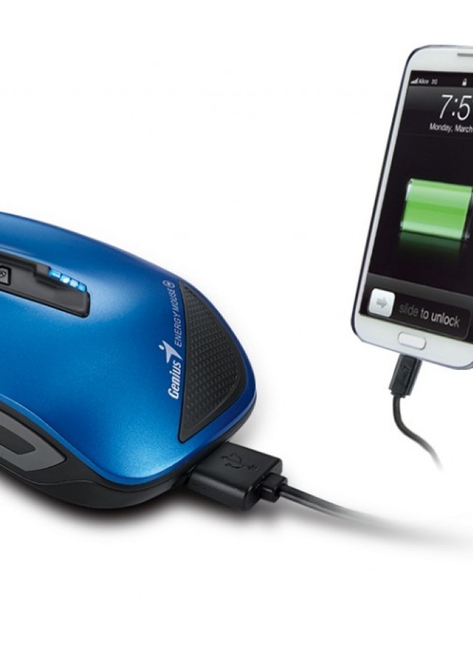 أوّل ماوس في العالم لشحن الهواتف الذكية