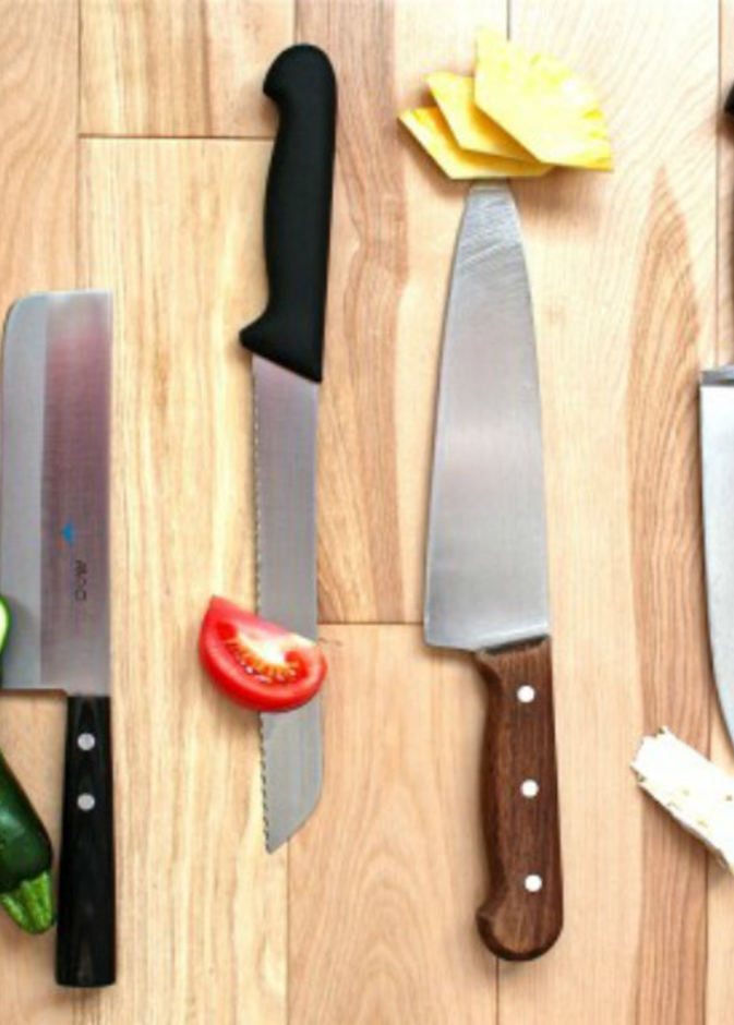 إختيار السكين المناسبة نصف الطريق نحو إحتراف الطبخ 