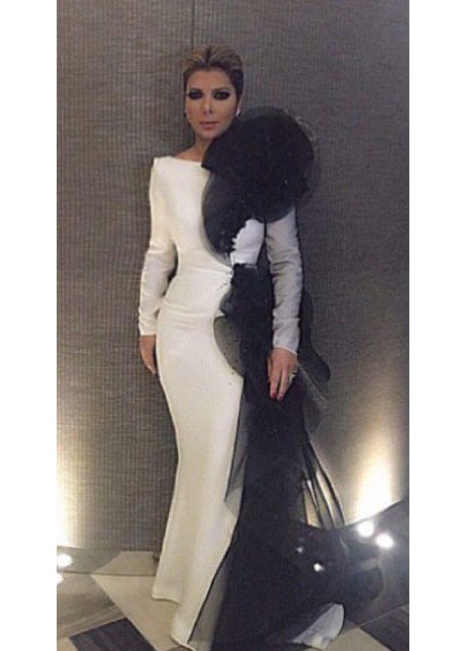  لجين عمران بفستان مبهرج