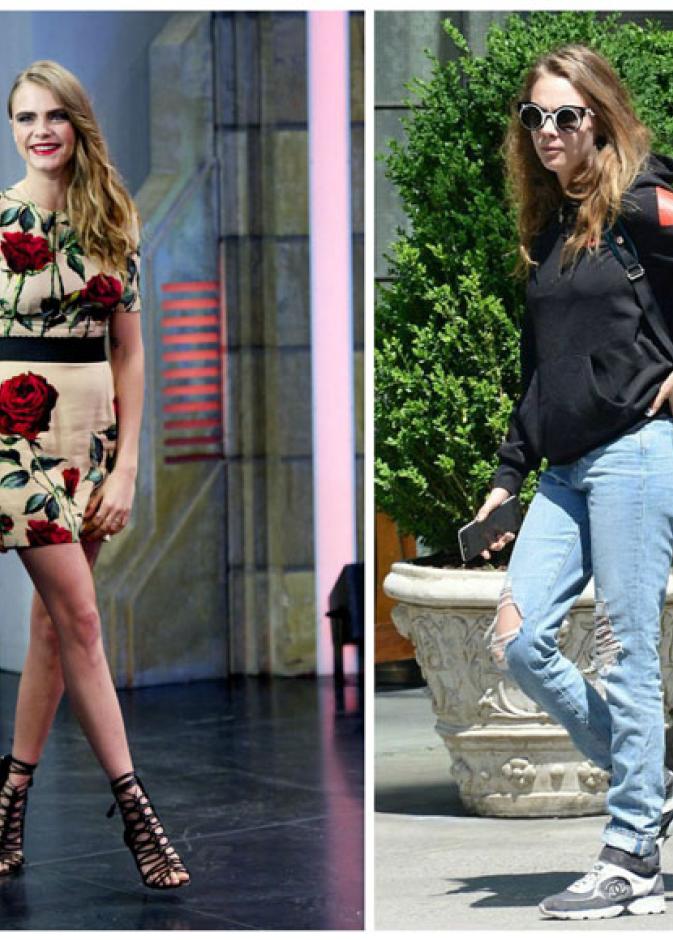  تناسب الفساتين كارا بشكل كبير غير أنها قلما تعتمدها