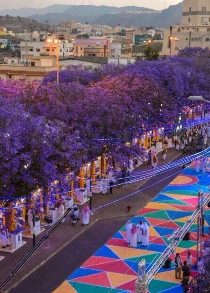 شارع الفن أبها 