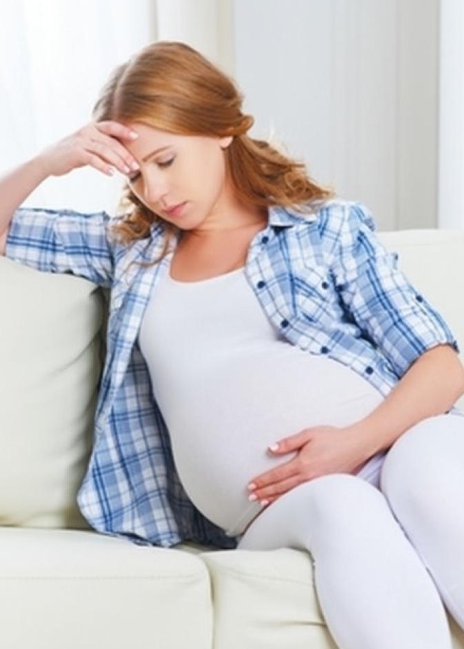 احتباس السوائل في جسم الحامل