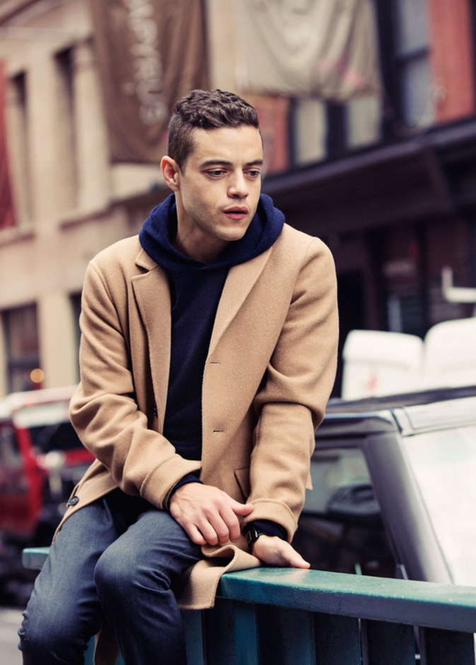 اسلوب شتوي لرامي مالك