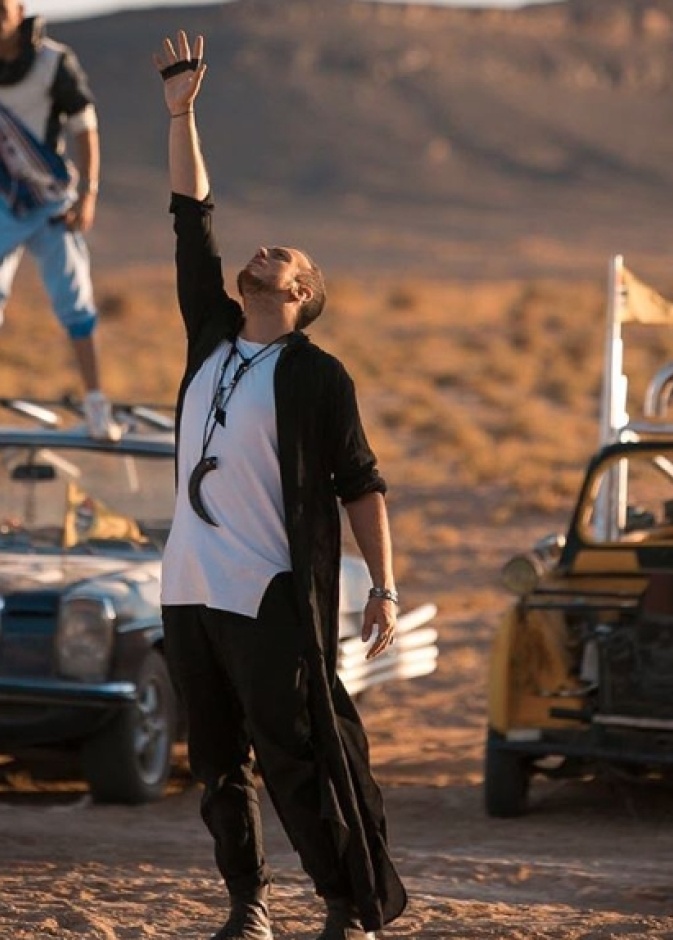 اطلالة سعد المجرد بأسلوب ملفت في أحدث كليباته