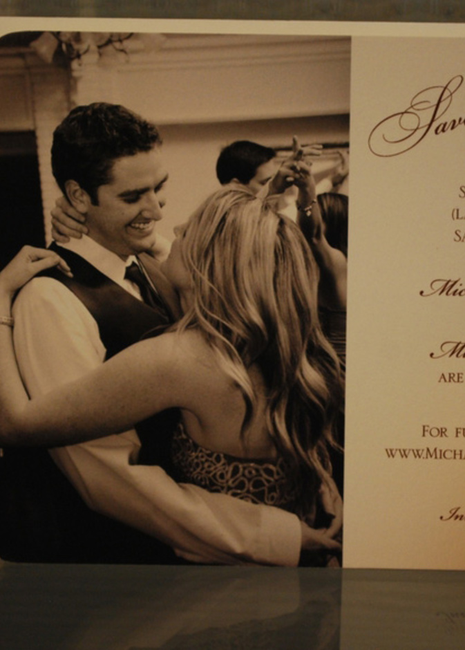 بطاقة الدعوة خاصة لزفاف سيقام في وجهة بعيدة