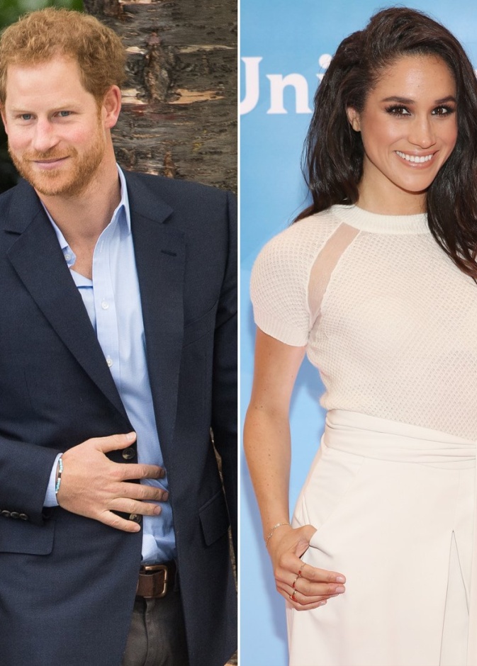 الأمير هاري (Prince Harry) وميجان ماركل (Meghan Markle) خطبا سرا