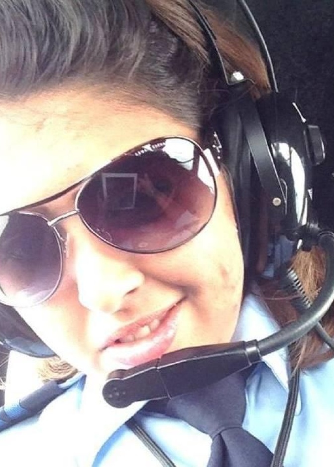 السعودية كابتن طيار ياسمين الميمني