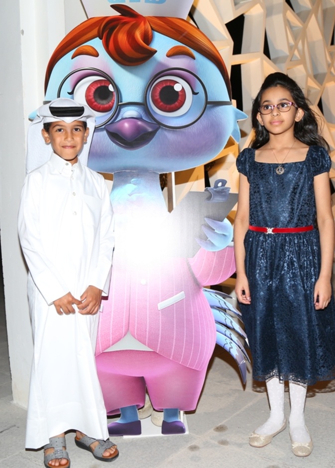 الشخصيتان الاساسيتان في المسلسل راشد ونورة