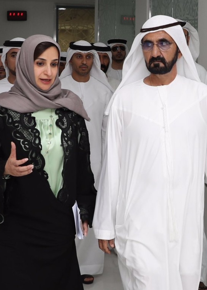 الشيخ محمد بن راشد و جميله المهيري