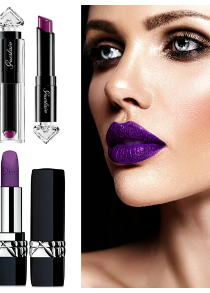 أحمر الشفاه البنفسجي أبرز صيحات الموسم