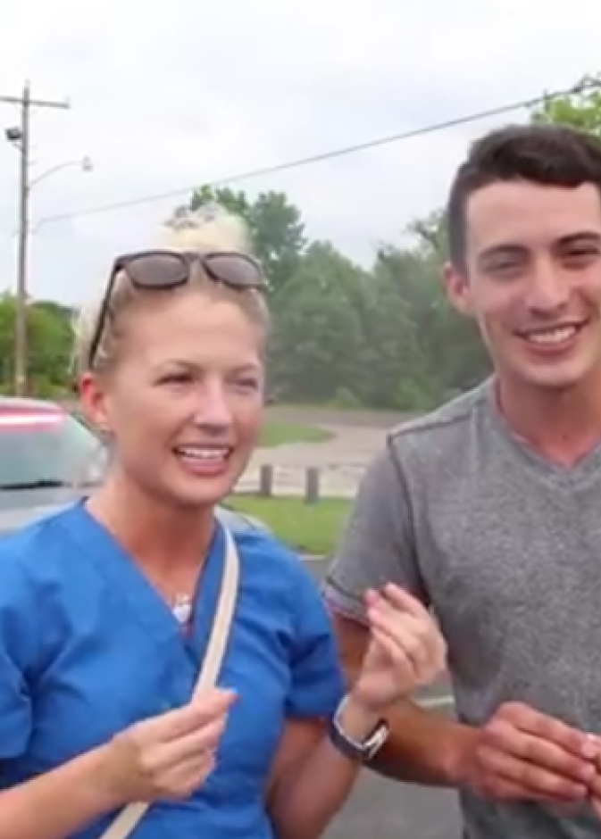 طلب زواج بقوّة الشرطة !