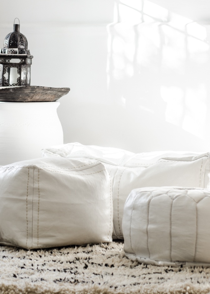 المقاعد التي تسمى بال Pouf من Zoco home