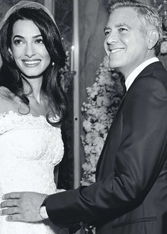 امل علم الدين Amal Alamuddin وجورج كلوني George Clooney
