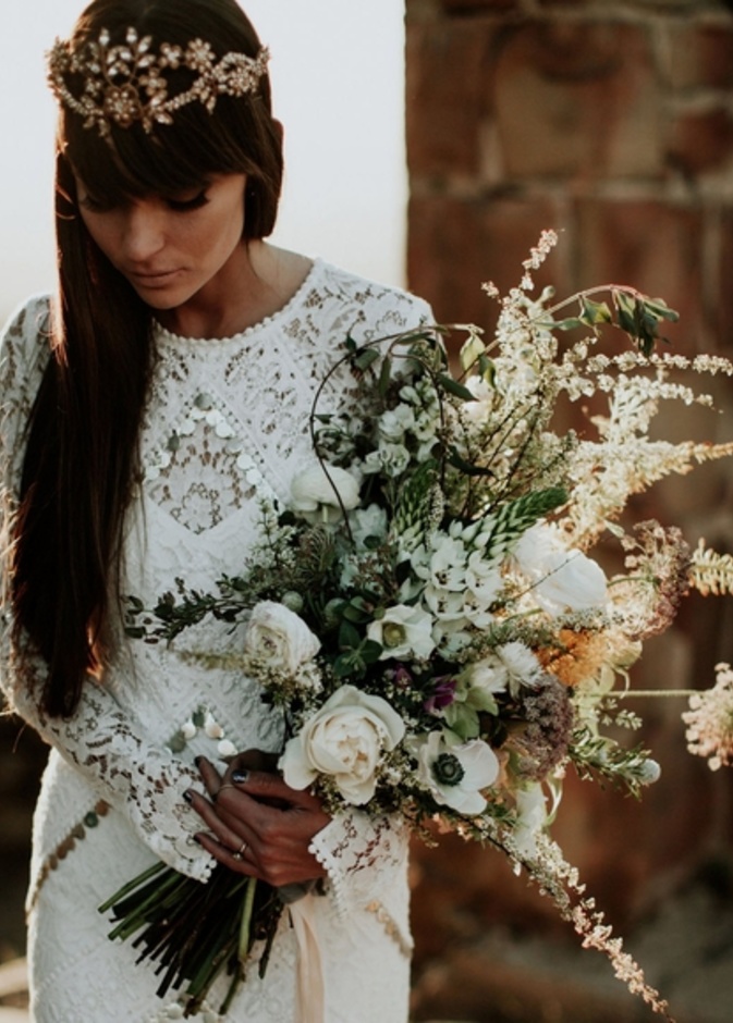 باقة زهور العروس