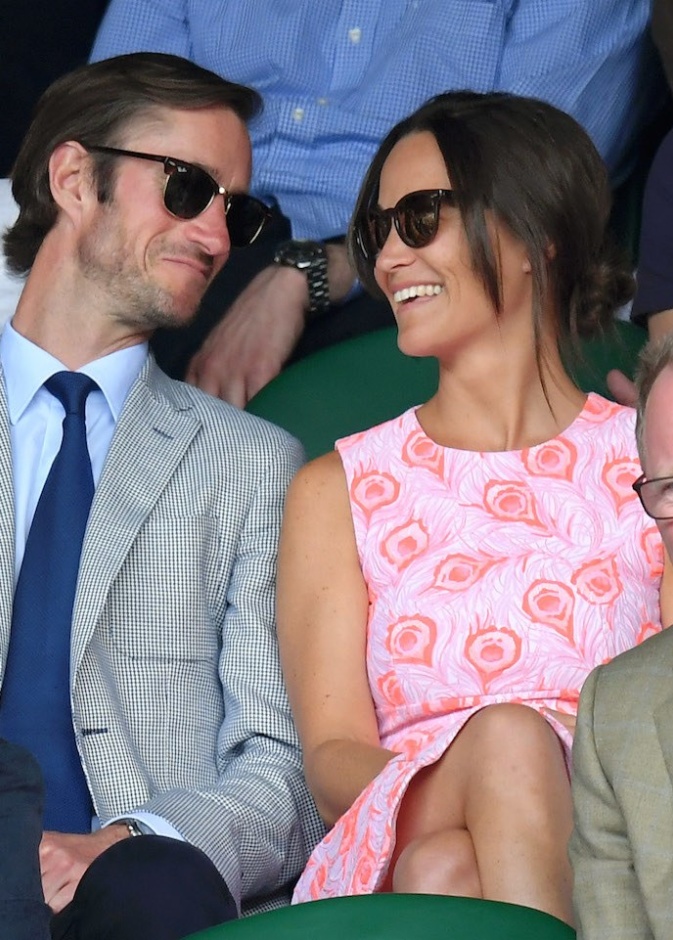 بيبا ميدلتون و خطيبها جيمس ماثيوز