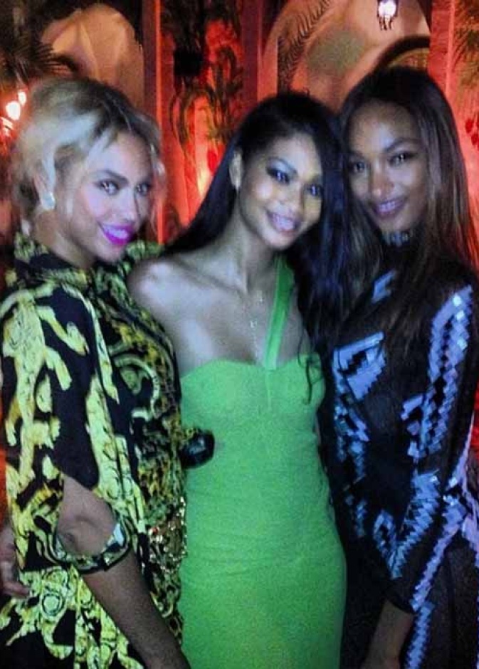 بيونسيه وشانيل ايمان