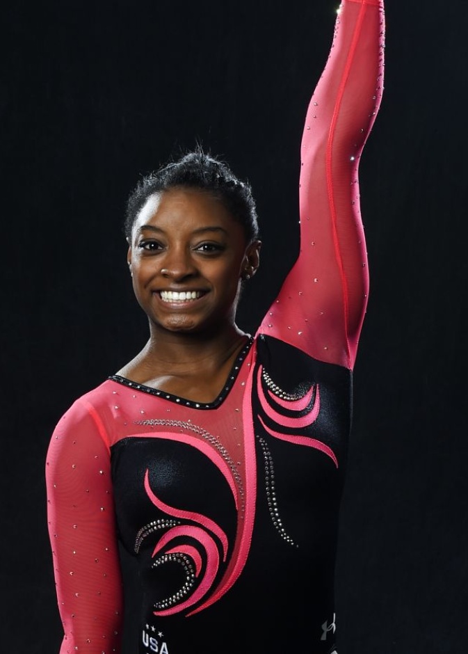 تحرص سيمون بايلز على تناول الاطعمة التي تساعدها على الاداء الجيد