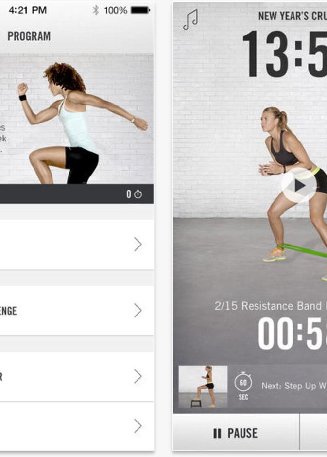 تطبيق Nike Training Club