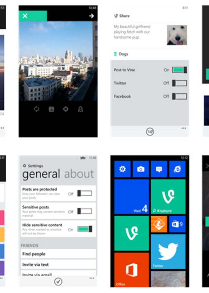  تطبيق Vine على الهواتف الذكية