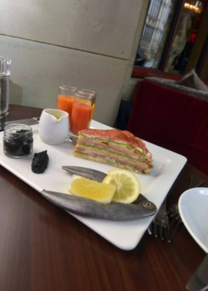 تقدم الفطيرة كل يوم ثلاثاء وبحسب الطلب