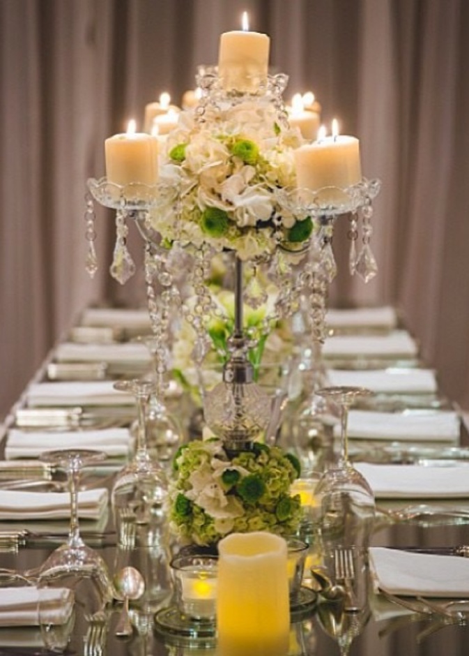 تنظيم لجانب من بوفيه حفل زفاف من غادة مغربي