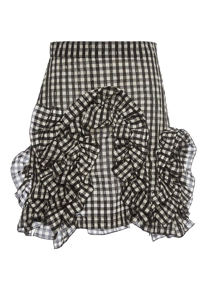تنورة MSGM Gingham