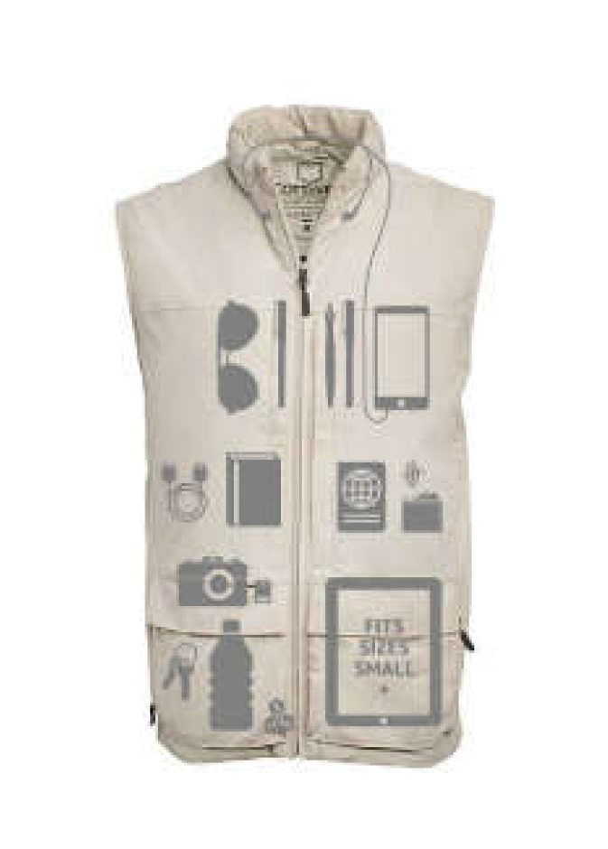 جاكيت بجيوب مخبأة مثالي للسفر