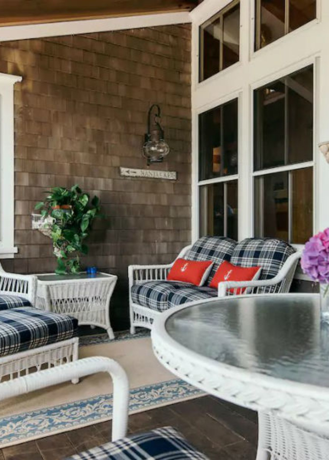 غرفة الضيوف مع اللون السماوي