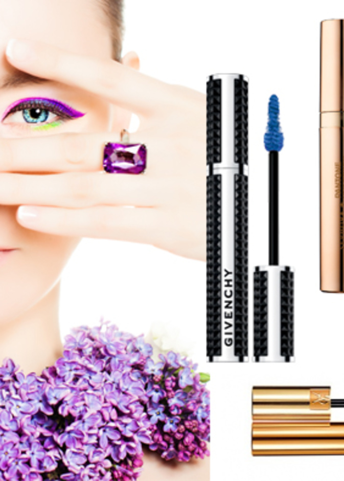 جمال عينيكِ بالماسكارا الملونة