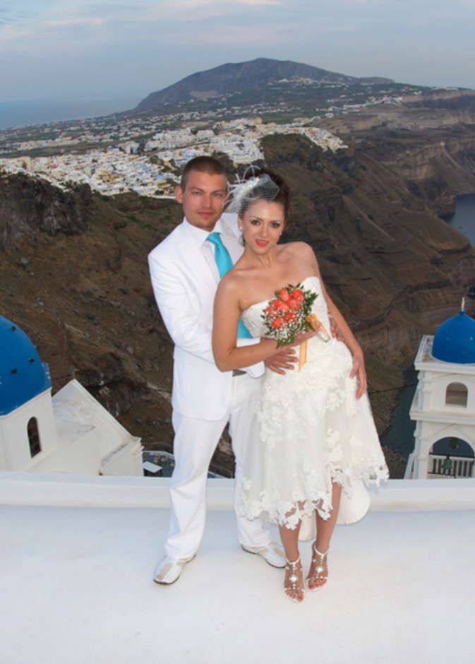  مكان لحفل الزفاف في سانتوريني