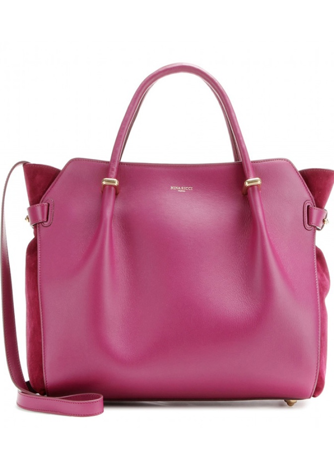 حقيبة Marche’ Small Leather Tote من Nina Ricci