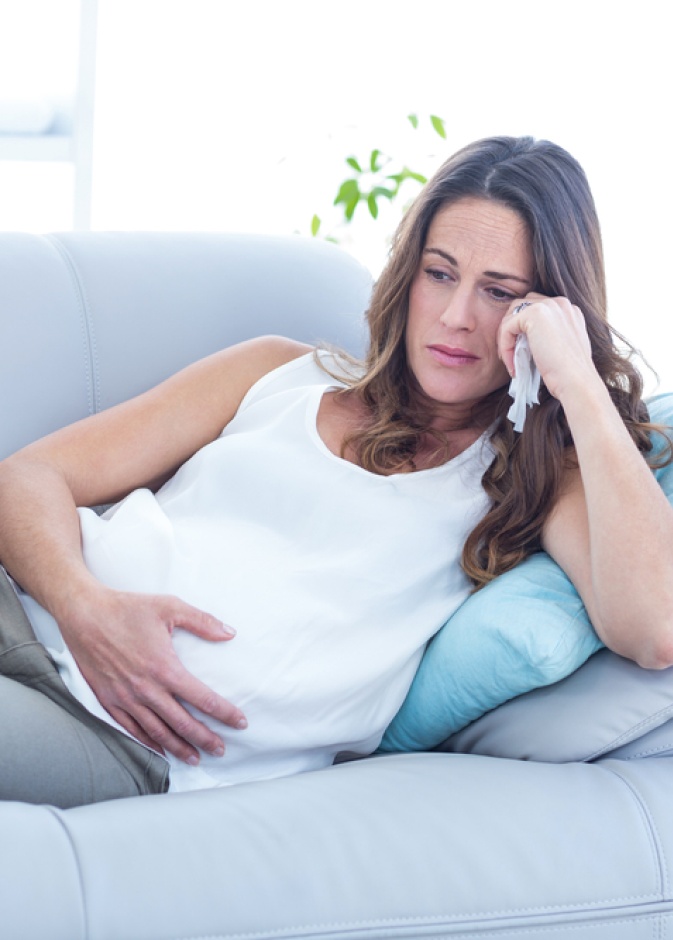 حل سريع  وفعال لكل حامل مصابة بالاكتئاب