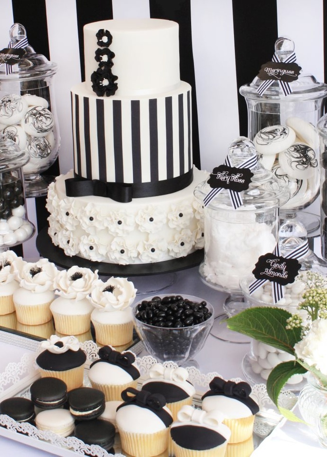 ما هو بوفيه الحلوى في حفل الزفاف؟