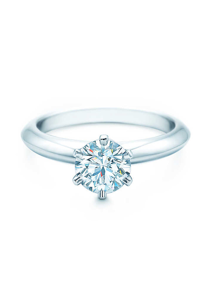 خاتم خطوبة الماس من تيفاني اند كو