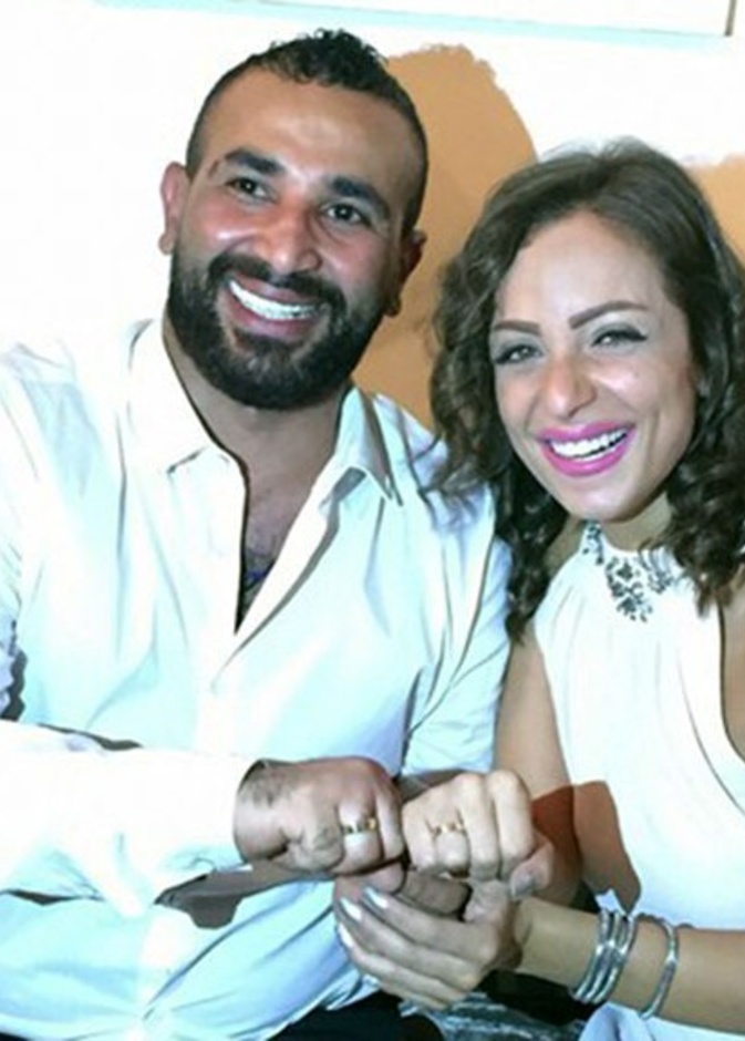 خطوبة ريم البارودي واحمد سعد