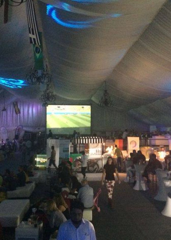  خيمة ميموريزإيفنتز في مدينة دبي للإعلام