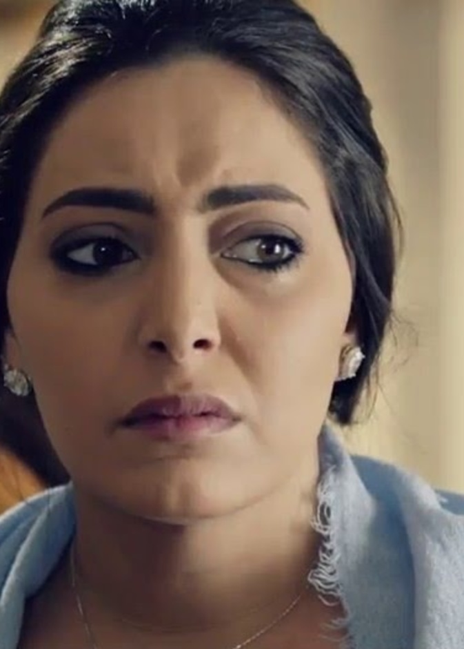 فاطمة الصفي باكية في مسلسل ساق البامبو