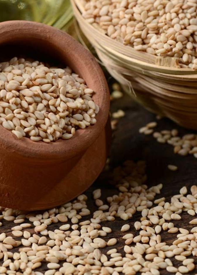  السمسم يحتوي على مضادات أكسدة تحمي من السرطان