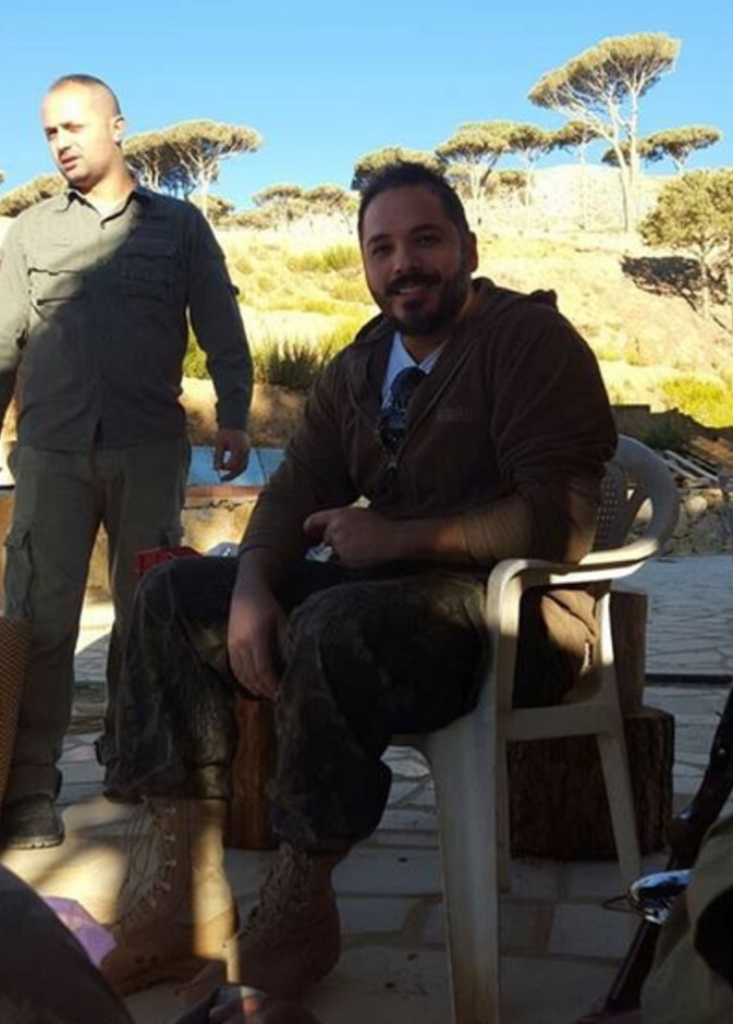 رامي عياش خلال رحلته بين الطبيعة