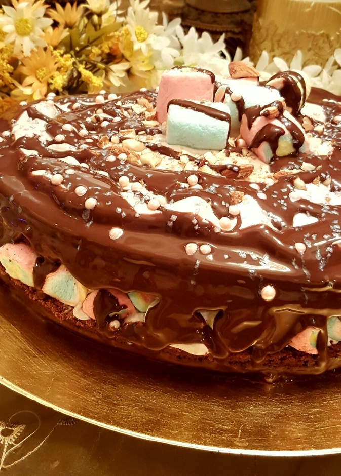 روكي رود كيك من أطباق الشيف نون