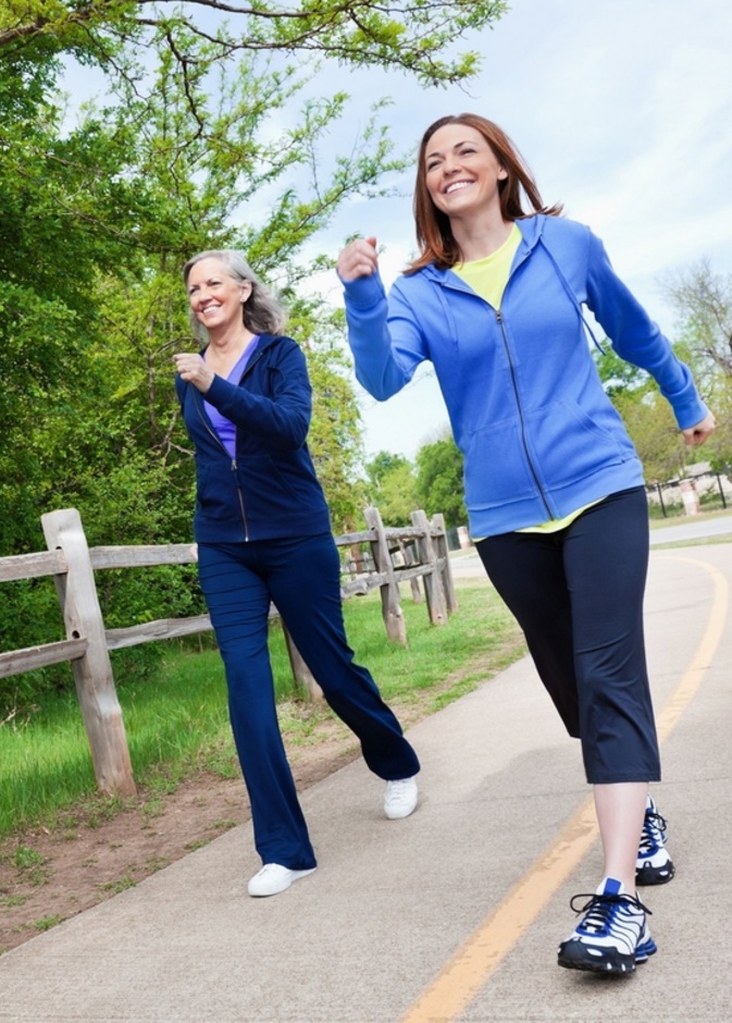 رياضة المشي السريع تساعدك ايضا في تنحيف الافخاذ