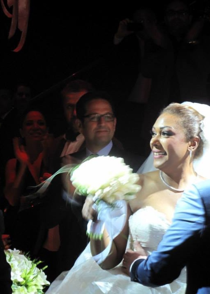 الاعلامية داليا  أحمد في القفص الذهبي 