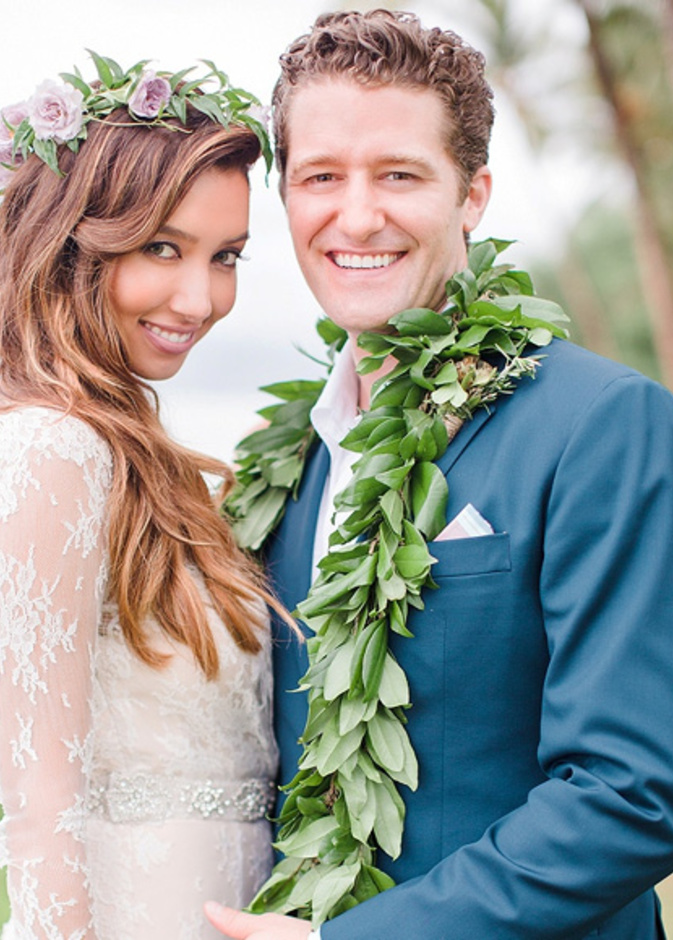 زفاف الممثل ماثيو موريسون