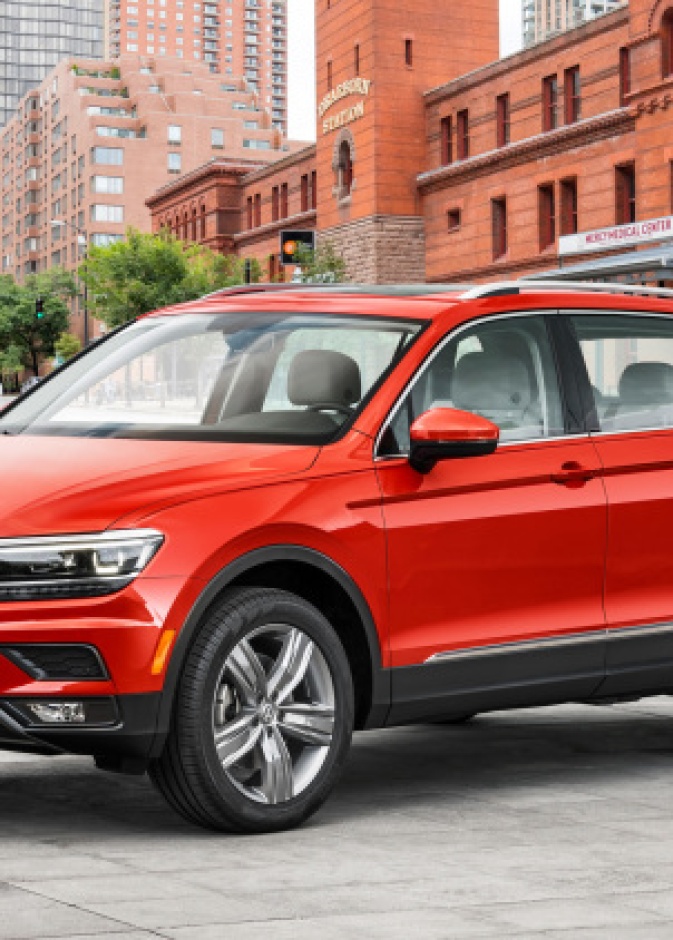 زيادة حجم سيارة تيغوان