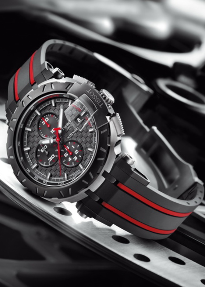 ساعة تيسو من طراز T-Race MotoGP