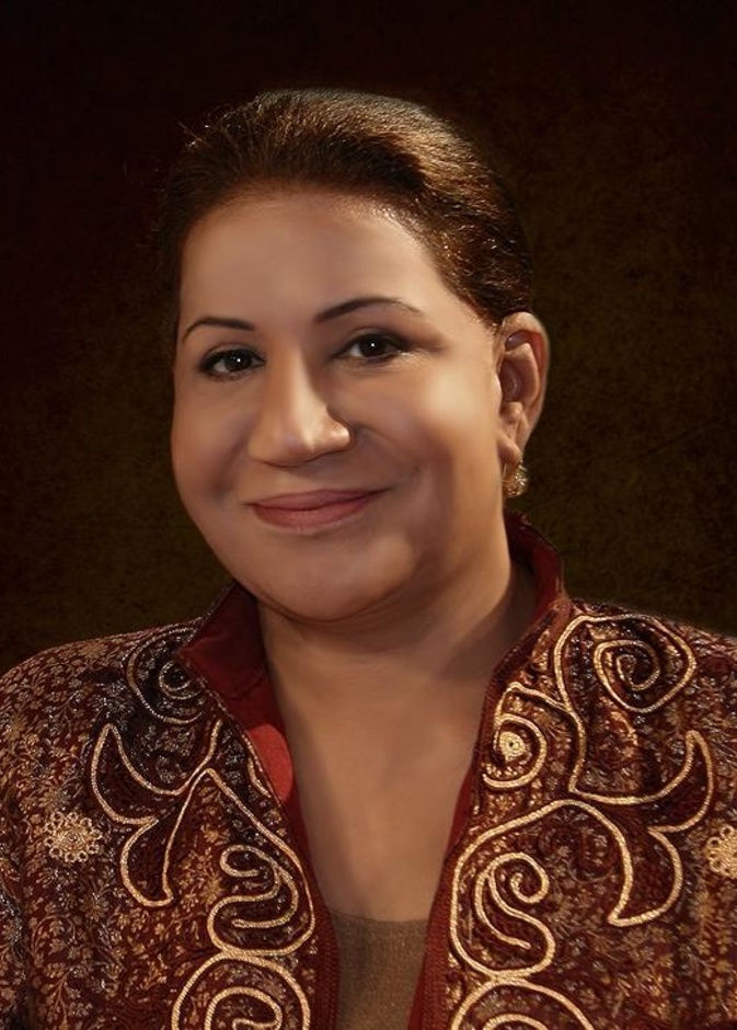 سعاد العبدالله بطلة ساق البامبو