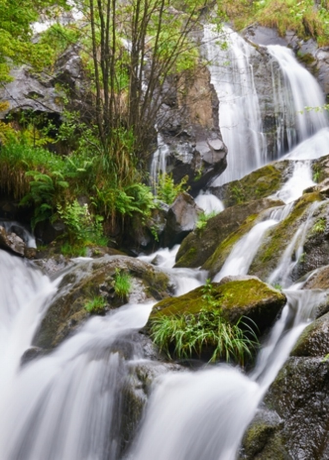 سان Paio الشلال. كاربالو، لاكورونيا