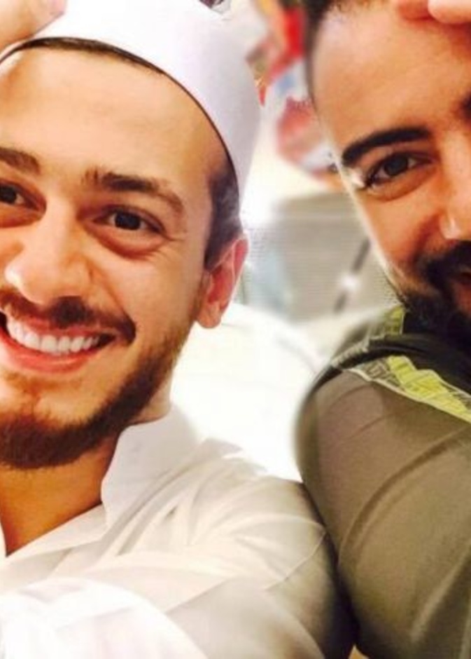 سعد المجرد ورضا بلباس الإحرام