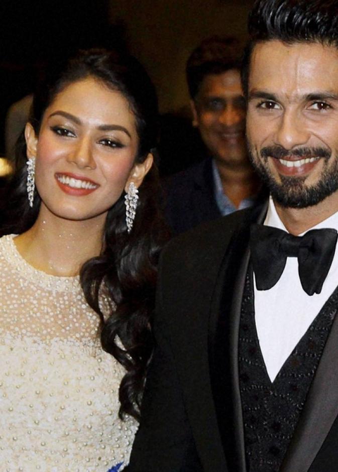 شاهيد كابور يدافع عن زوجته ميرا راجبوت